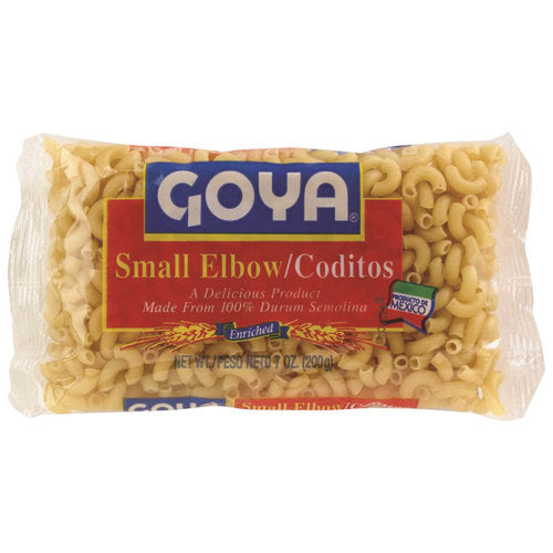 Goya Elbow Pasta 2020 0.70 Oz; 7 Ounces; 20 Per Case - High Mart Wholesale