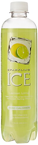 Sparkling Ice Lemon Lime Flavored Sparkling Water; 17 Fluid Ounce; 12 Per Case