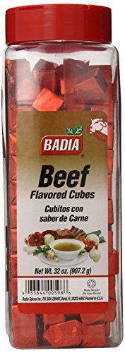 Badia Beef Bouillon Powdered Cubes; 32 Ounces; 6 Per Case