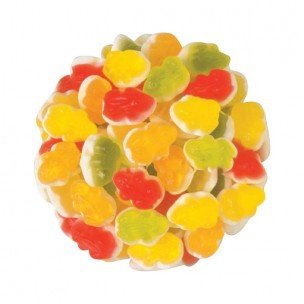 Haribo Confectionery Fruit Salad Bulk Gummi Candy; 5 Pound; 6 Per Case - High Mart Wholesale