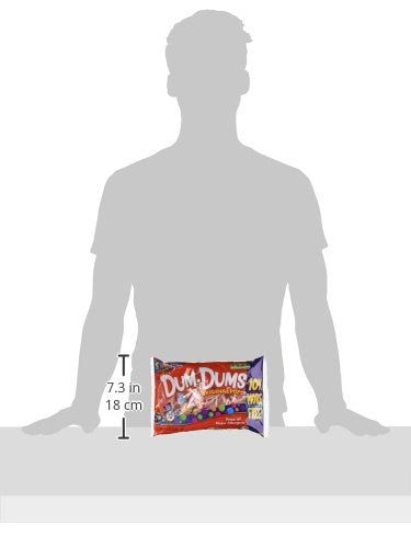 Dum Dums Candy Dum Dum Pops; 11.4 Ounces; 24 Per Case