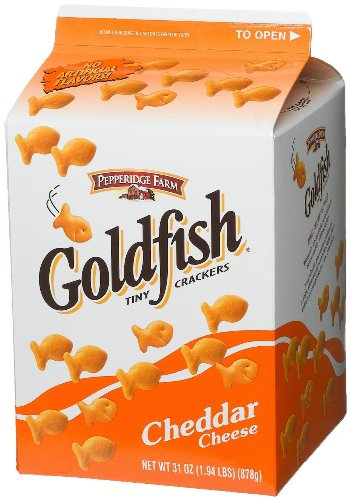 Pepperidge Farms Goldfish Cheddar Crackers; 31 Ounces; 6 Per Case