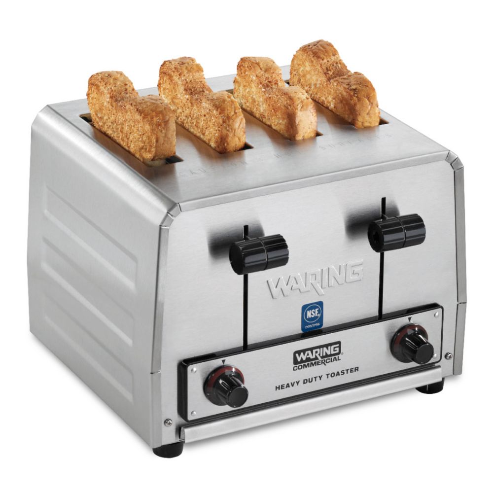 Waring 4 Slice Toaster 208 Volt; 1 Each; 1 Per Case