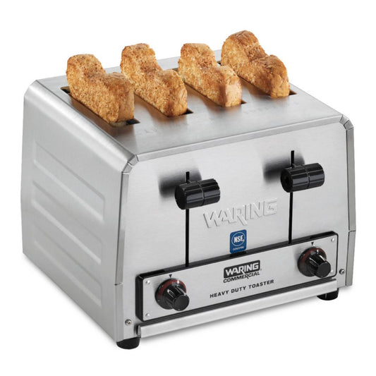 Waring 4 Slice Toaster 208 Volt; 1 Each; 1 Per Case