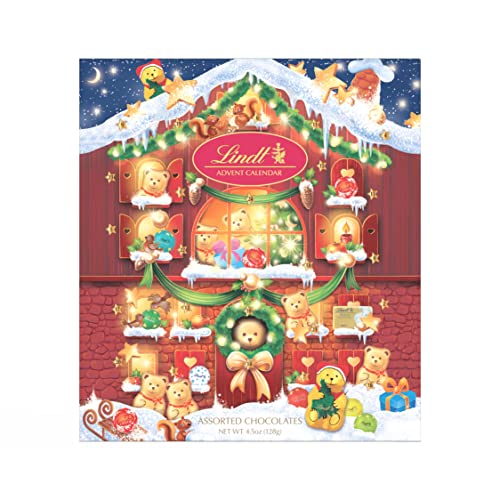 Lindt & Sprungli (Usa) Inc Holiday Chocolate Teddy Advent Calendar; 4.5 Ounces; 9 Per Case