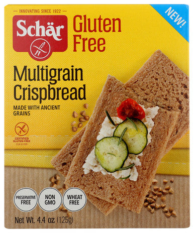 Schar Gluten Free Multigrain Crispbread; 4.4 Ounces; 6 Per Case - High Mart Wholesale