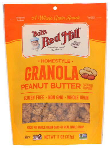 Bob's Red Mill Natural Foods Inc Peanut Butter Granola; 11 Ounces; 6 Per Case