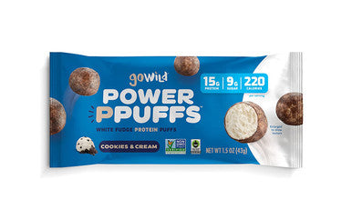 Made In Nature Go Wild Power Ppuffs Cookies And Cream; 1.5 Ounces; 6 Per Box; 12 Per Case - High Mart Wholesale