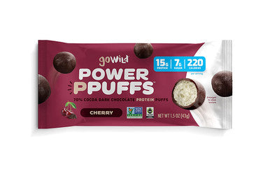 Made In Nature Go Wild Power Ppuffs Cherry; 1.5 Ounces; 6 Per Box; 12 Per Case - High Mart Wholesale