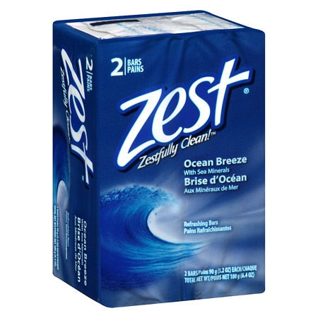 Zest Bar Soap Bar Ocean Breeze; 6.4 Ounces; 24 Per Case - High Mart Wholesale