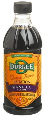 Durkee Imitation Vanilla Flavoring; 16 Fluid Ounce; 6 Per Case - High Mart Wholesale