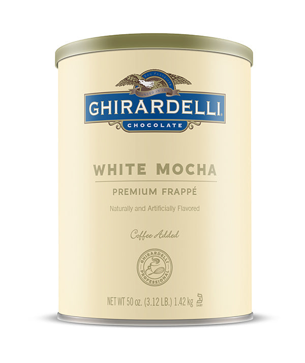 Ghirardelli White Mocha Frappe; 3.12 Pounds; 6 Per Case - High Mart Wholesale