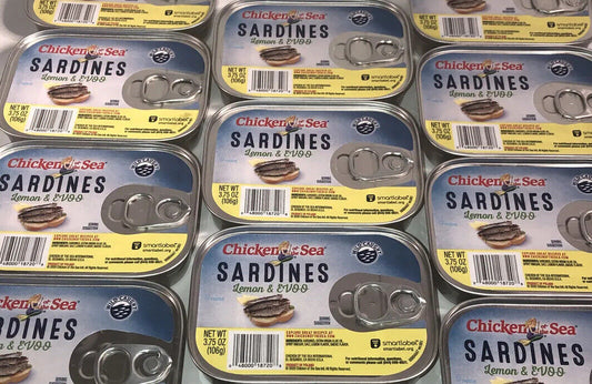 Chicken Of The Sea Sardines In Lemon Extra Virgin Olive Oil; 3.75 Ounces; 18 Per Case - High Mart Wholesale
