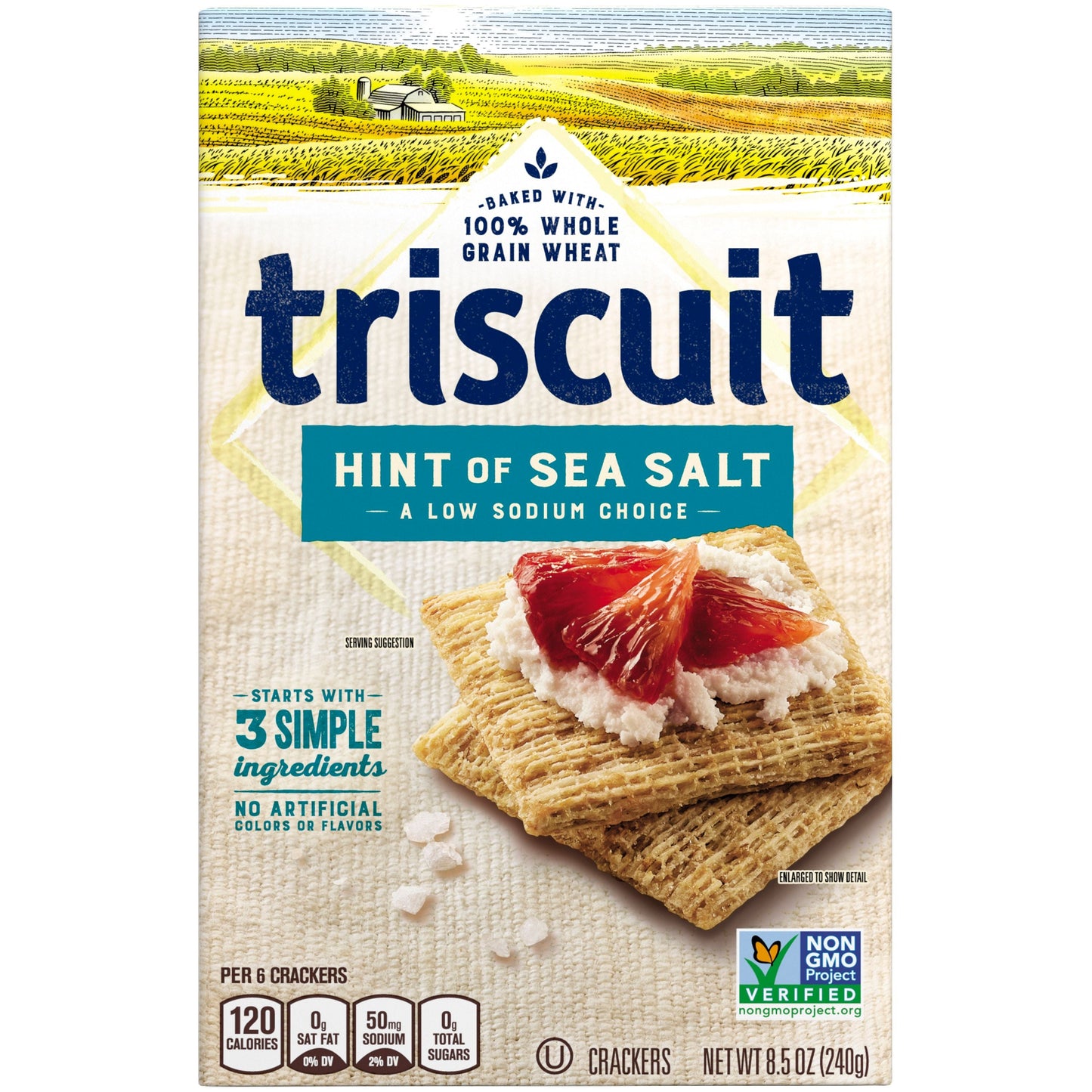 Nabisco Crackers Hint Of Salt; 8.5 Ounce; 6 Per Case - High Mart Wholesale