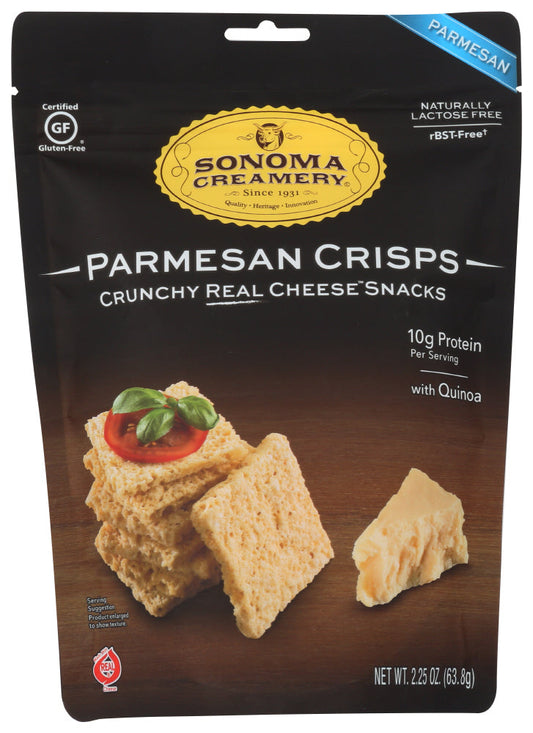 Sonoma Creamery Crisps Parmesan Crisps; 2.25 Ounces; 6 Per Case