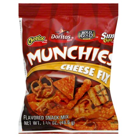 Munchies Snack Mix Munchie Cheese Fix; 1.75 Ounces; 64 Per Case