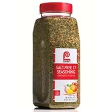 Lawry's Salt Free 17 Seasoning; 10 Ounces; 6 Per Case