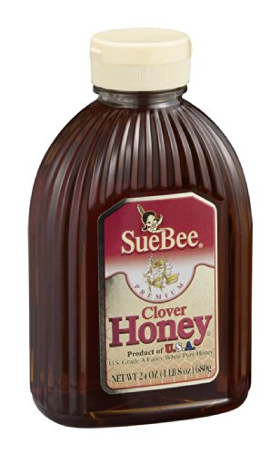 Sue Bee Kingline Honey Bottle; 24 Ounce; 12 Per Case