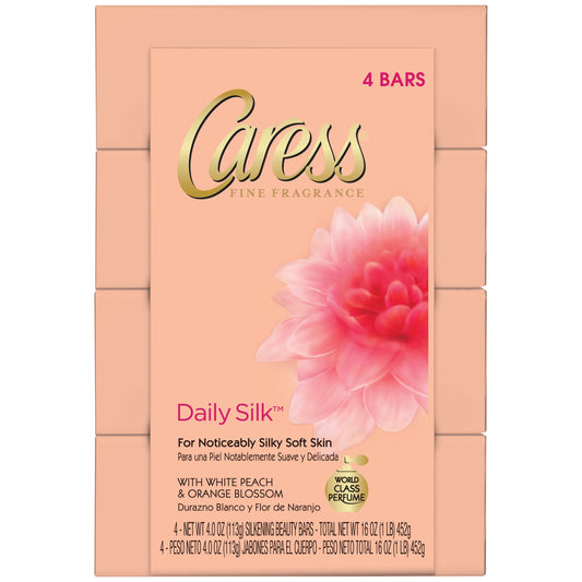 Caress Bar Soap Daily 4 Ounce; 15 Ounce; 18 Per Case