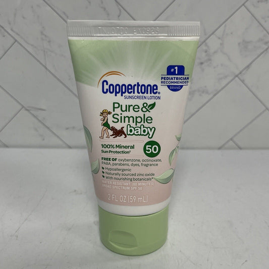 Pure & Natural Babiy Lotion Spf 50; 2 Fluid Ounce; 3 Per Box; 4 Per Case - High Mart Wholesale