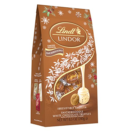 Lindt & Sprungli (Usa) Inc Holiday Snickerdoodle White Chocolate Truffle; 8.5 Ounces; 12 Per Case