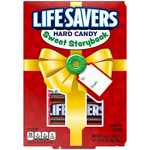 Lifesavers Five Flavor Hard Candy Box Christmas; 6.84 Ounces; 12 Per Box; 2 Per Case