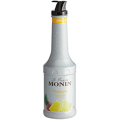 Monin Pineapple Puree; 1 Liter; 4 Per Case - High Mart Wholesale