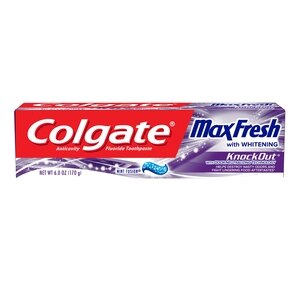 Colgate Max Fresh Toothpaste Knockout; 6.3 Ounces; 6 Per Box; 4 Per Case