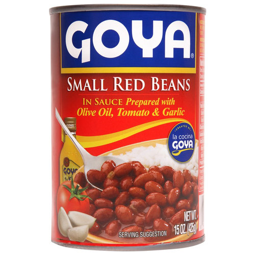 Goya Small Red Beans In Sauce; 15 Ounces; 24 Per Case