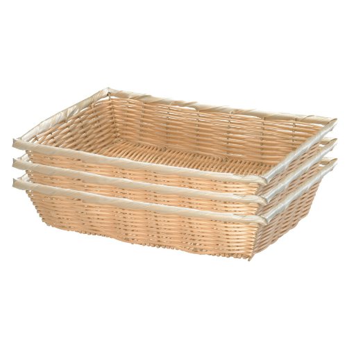 Tablecraft Basket Rectangular 16X11.25 Narrow Base; 6 Each; 1 Per Case - High Mart Wholesale