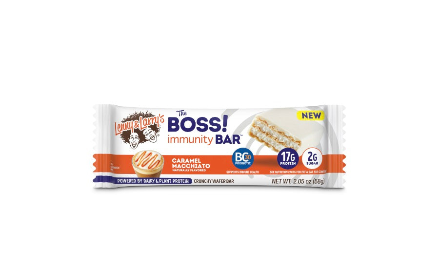 Lenny & Larry's Caramel Macchiato Immunity Bar; 2.05 Ounce; 12 Per Box; 6 Per Case - High Mart Wholesale