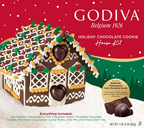 Godiva Holiday Chocolate Cookie House Kit; 29 Ounces; 6 Per Case