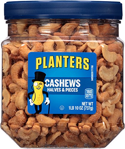 Planters Cashews Halves & Pieces; 1.625 Pounds; 6 Per Case