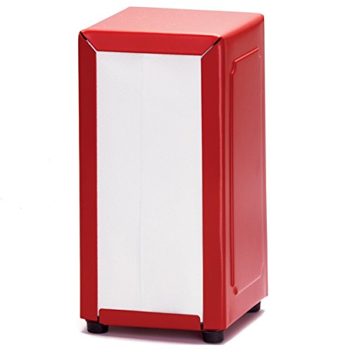 Tablecraft Napkin Dispenser Red Double Sided; 1 Dozen; 2 Per Case - High Mart Wholesale