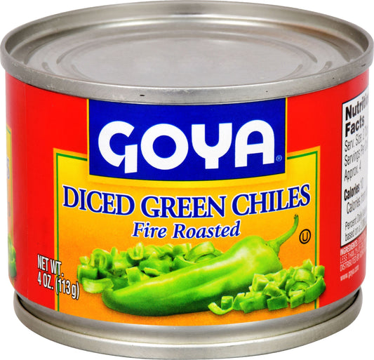 Goya Diced Green Chiles 7 Ounce; 7 Ounces; 24 Per Case