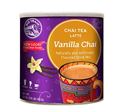 Big Train Vanilla Chai Tea Latte Drink Mix; 1.9 Pounds; 6 Per Case - High Mart Wholesale