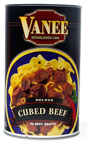 Vanee Cubed Beef In Broth; 48 Ounces; 6 Per Case - High Mart Wholesale