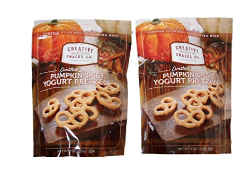 Creative Snacks Co. Pumpkin Spice Pretzels; 9 Ounce; 6 Per Case - High Mart Wholesale