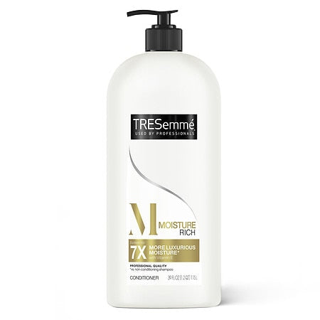 Tresemme Conditioner Moisture Rich With Pump; 39 Fluid Ounces; 4 Per Case