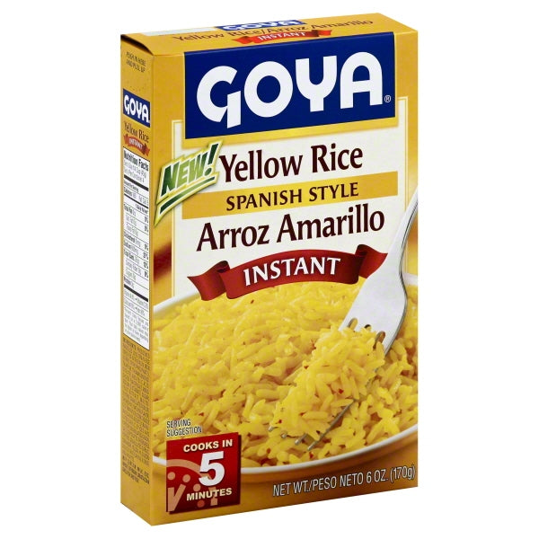 Goya Instant Yellow Rice; 6 Ounces; 24 Per Case