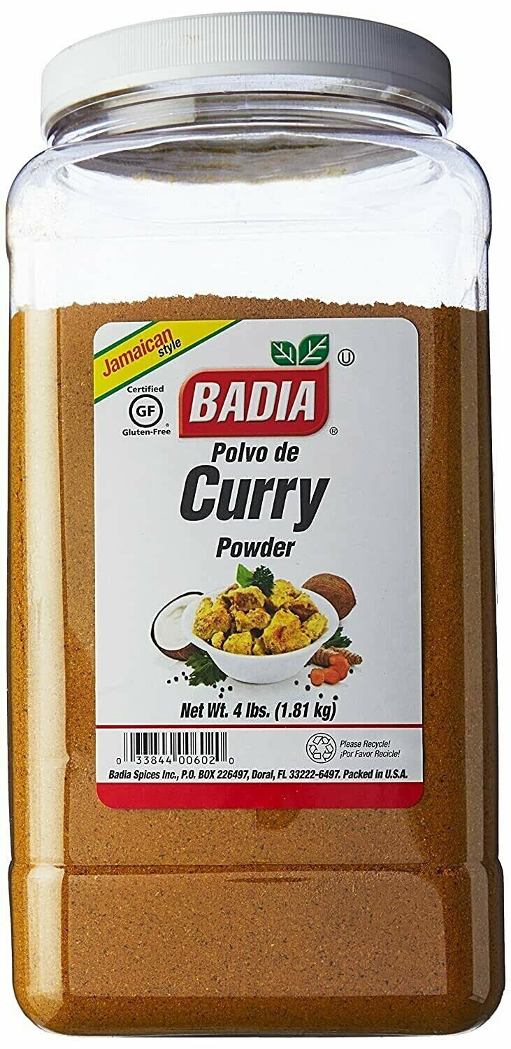 Badia Curry Powder; 4 Pound; 4 Per Case