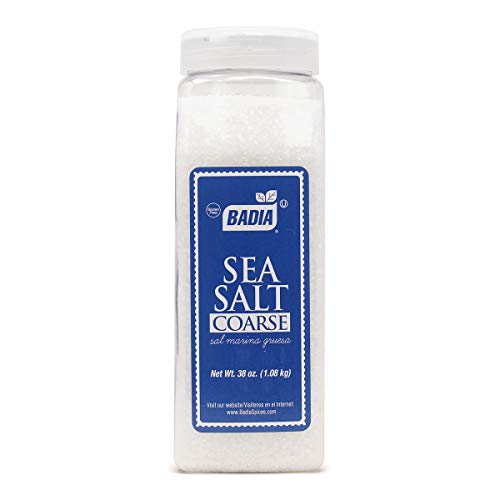 Badia Sea Salt Coarse; 38 Ounces; 6 Per Case