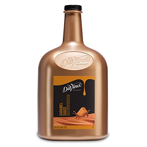 Davinci Gourmet Caramel Sauce; 1 Gallon; 4 Per Case - High Mart Wholesale