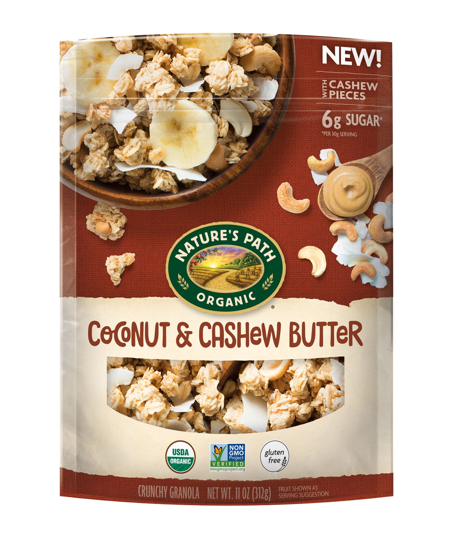 Nature's Path Cocoa Cashew Granola Usa; 11 Ounce; 8 Per Case - High Mart Wholesale