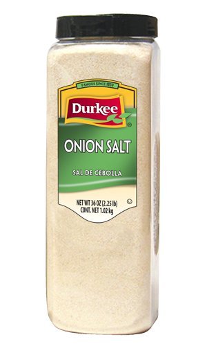 Durkee Onion Salt; 36 Ounces; 6 Per Case - High Mart Wholesale