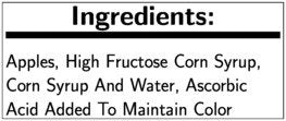 Lucky Leaf Applesauce Sweetened; 24 Ounces; 12 Per Case