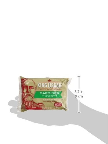 King Oscar Sardines In Olive Oil; 3.75 Ounce; 12 Per Case