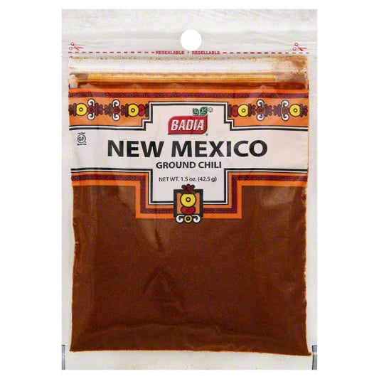 Badia New Mexico Chili Ground; 1.5 Ounce; 1 Per Box; 12 Per Case