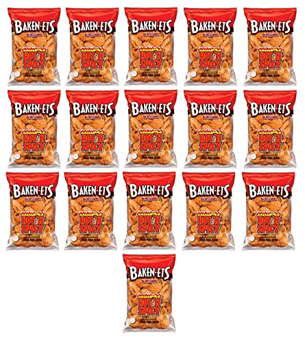 Baken-Ets Hot & Spicy Pork Rind; 1 Ounces; 64 Per Case