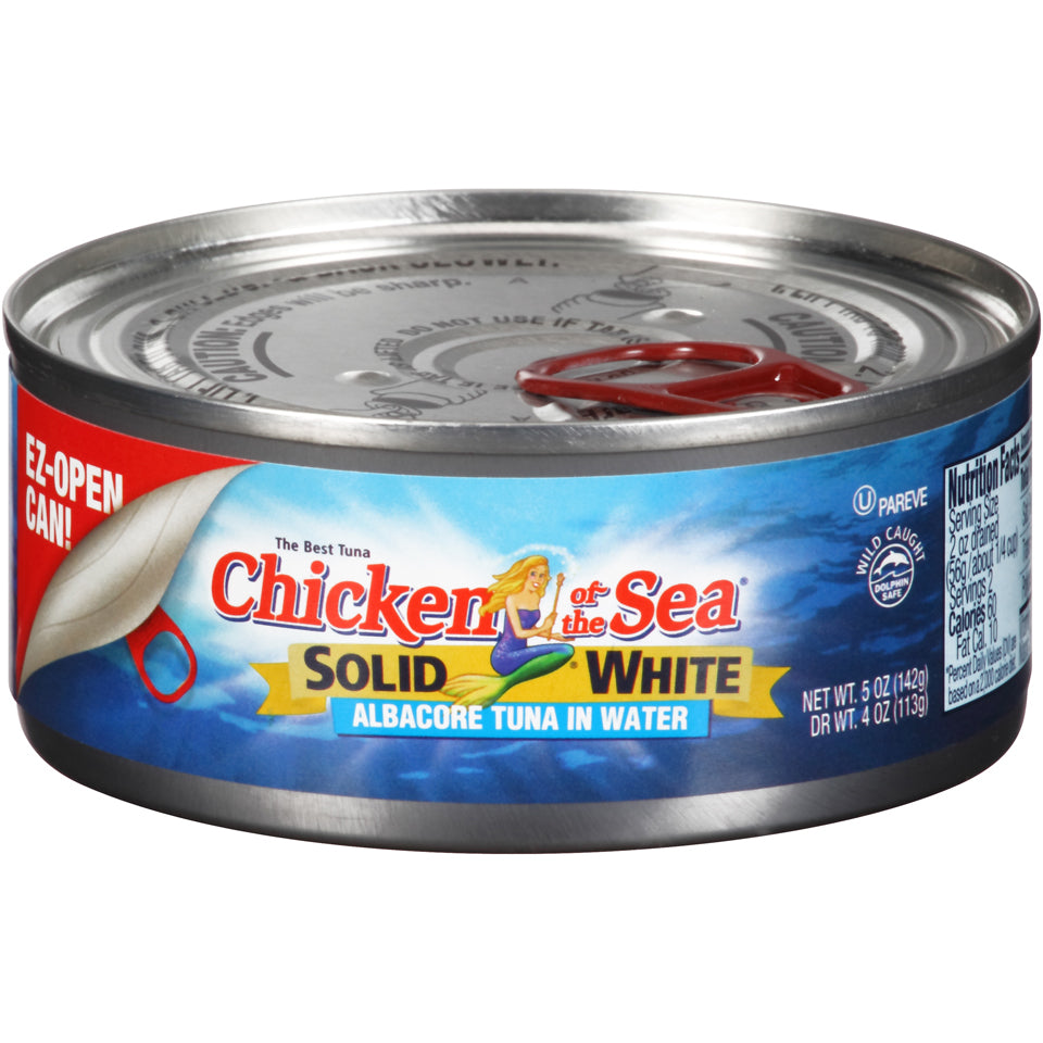 Chicken Of The Sea Solid Albacore Tuna In Water; 5 Ounces; 24 Per Case - High Mart Wholesale